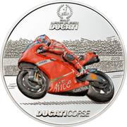 1 Dollar Casey Stoner, Palau, 2009 reverse image