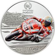 1 Dollar Troy Bayliss, Palau, 2009 reverse image