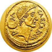1 Dollar Julius Caesar, Palau, 2009 reverse image