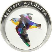 1 Dollar Barn Swallow, Palau, 2009 reverse image