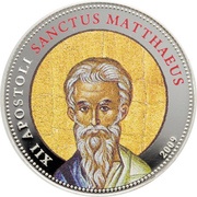 1 Dollar Saint Matthaeus, Palau, 2009 reverse image