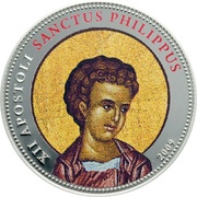 1 Dollar Saint Philip, Palau, 2009 reverse image