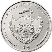 1 Dollar Green Turtle obverse image