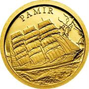 1 Dollar Pamir, Palau, 2009 reverse image