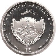 1 Dollar Pope Pius IX obverse image