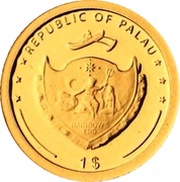 1 Dollar Hercules and the Hydra obverse image