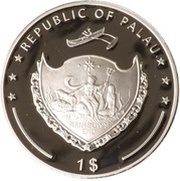 1 Dollar Pope Benedict XVI obverse image
