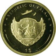 1 Dollar Søren Kierkegaard obverse image