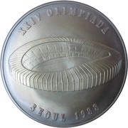 20 Diners - Joan Martí i Alanis XXIV Summer Olympics Games, Andorra, 1988 reverse image