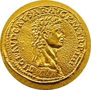 1 Dollar Claudius, Palau, 2010 reverse image