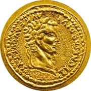 1 Dollar Tiberius, Palau, 2010 reverse image