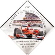 1 Dollar F10: Fernando Alonso, Palau, 2010 reverse image