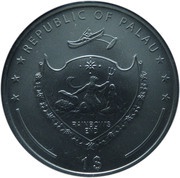 1 Dollar Mother Theresa obverse image