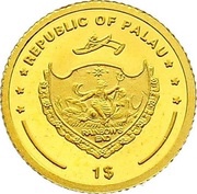 1 Dollar Kangaroo Nugget obverse image