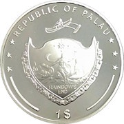 1 Dollar 1997 Death in Calcutta obverse image