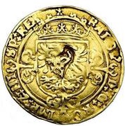 ½ Gold Real Spanish Siege of Ypres obverse image