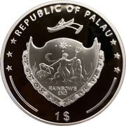 1 Dollar Frédéric Chopin: Warsaw obverse image