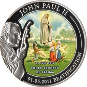1 Dollar Visions of Fatima reverse image