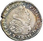 ½ Ducaton - Philip IV 1st Bust obverse image