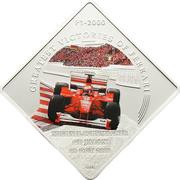 1 Dollar F1-2000: Michael Schumacher, Palau, 2011 reverse image
