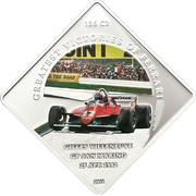 1 Dollar 126 C2: Gilles Villeneuve, Palau, 2011 reverse image