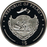 1 Dollar 1982 Pope in Canterbury obverse image