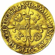 1 Crown "Sun Crown" - Charles V, Belgium, 1541-1552 reverse image