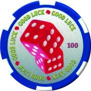 1 Dollar Dice, Palau, 2012 reverse image