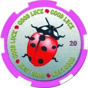 1 Dollar Ladybug reverse image