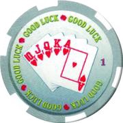 1 Dollar Royal Flush reverse image