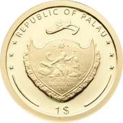 1 Dollar Hermann Hesse, Palau, 2012 obverse image
