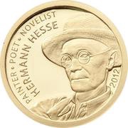 1 Dollar Hermann Hesse, Palau, 2012 reverse image