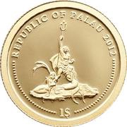 1 Dollar Blue Ringed Octopus obverse image