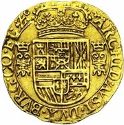 1 Crown - Philip IV, Belgium, 1627-1643 reverse image