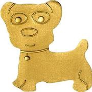 1 Dollar Golden Dog, Palau, 2013 reverse image