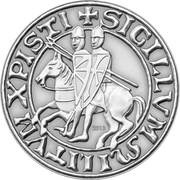 1 Dollar Templar Knights, Palau, 2013 reverse image