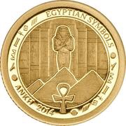 1 Dollar Ankh, Palau, 2014 reverse image