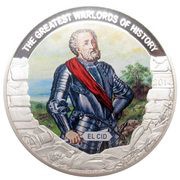 1 Dollar El Cid, Palau, 2014 reverse image