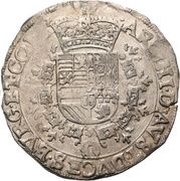 1 Patagon - Albert and Isabella, Belgium, 1612-1621 reverse image