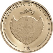 1 Dollar Eye of Horus obverse image