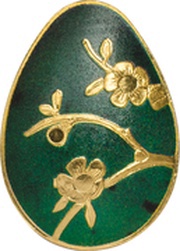 1 Dollar Golden Egg No. 1, Palau, 2015 reverse image
