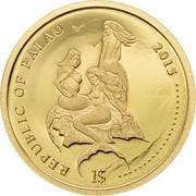 1 Dollar Whitetail Damselfish obverse image