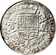 1 Patagon - Philip IV, Belgium, 1622-1666 reverse image