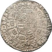 Patagon - Philip IV, Belgium, 1665 reverse image