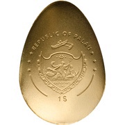 1 Dollar Golden Swan Egg obverse image