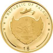 1 Dollar Love and Peace obverse image
