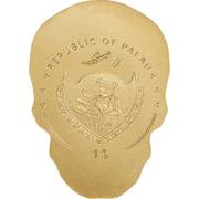 1 Dollar Golden Catrina Skull obverse image