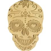 1 Dollar Golden Catrina Skull, Palau, 2018 reverse image
