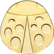 1 Dollar Golden Ladybug, Palau, 2018 reverse image