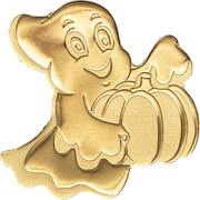 1 Dollar Golden Little Ghost, Palau, 2019 reverse image